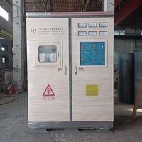 Four de fusion à induction à fréquence intermédiaire, fonte industrielle, acier inoxydable, cuivre, aluminium, métal de rebut, fusion