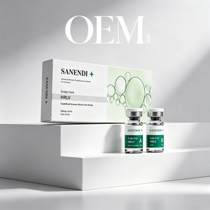 Sérums d'exosomes lyophilisés OEM Global Supply, 2 flacons, Essence de soin du cuir chevelu aux exosomes, Équilibre l'environnement du cuir chevelu, Favorise la régénération capillaire - Product Image 2