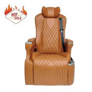 Vente en gros de sièges de luxe en cuir PU pour voitures MPV Vito Sprinter fourgonnette électrique <span class=keywords><strong>siège</strong></span> de voiture pliable compatible Toyota Alphard Land Cruiser - Product Image 4