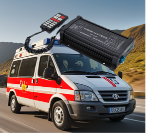 Haute qualité CJB 100W 12V électronique multi fonction <span class=keywords><strong>Ambulance</strong></span> voiture camion télécommande son sans fil haut-parleur sirène alarme klaxon - Product Image 6