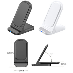 Estación de Carga Inalámbrica Plegable 2 en 1, Cargador Inalámbrico de Carga Rápida de 3w 15w Máx. para iPhone y Airpods - Product Image 6
