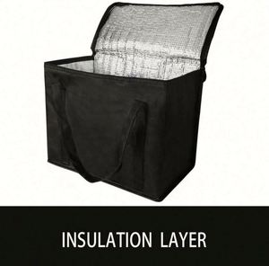 Outdoor Lightweight Portable Collapsible Large Picnic Cooler Bag Insulated Reusable Grocery Bag With Zipper for Catering Holiday - Product Image 4