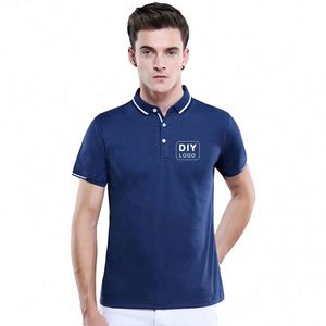 เสื้อโปโลโพลีเอสเตอร์แบบใหม่ รับสั่งทำปักโลโก้ OEM เสื้อโปโล - Product Image 3