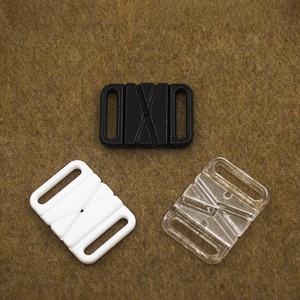 Hebilla de Cierre Frontal para Trajes de Baño de 18 mm, Accesorio de Lencería de Plástico - Product Image 2