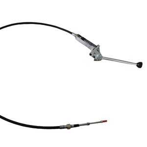 Conjunto de palanca de control y eje flexible de acero inoxidable para vehículos de ingeniería - Product Image 2