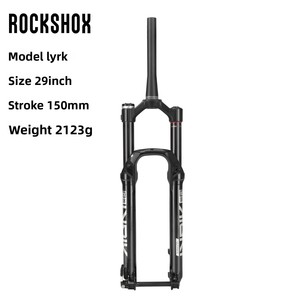 <span class=keywords><strong>Fourche</strong></span> avant de vélo de montagne électronique sans fil SRAM <span class=keywords><strong>Rockshox</strong></span> LYRIK Ultimate AXS Flight Attendant 29er 150 mm de débattement Boost 110 mm - Product Image 1