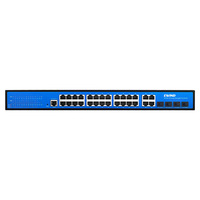 Buen Precio, Switch Ethernet Gigabit de Capa 2 con 48 Puertos PoE, Web/CLI, SNMP, VLAN/QoS, Soporte de Firmware para Cámaras IP