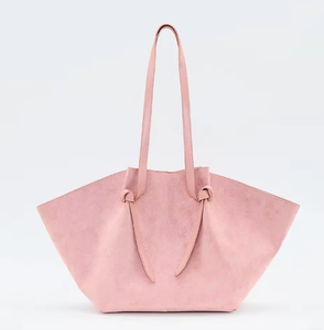 Sac à main pour femme en daim de haute qualité, grande capacité, OEM ODM, marque végétalienne, vente en gros d'usine, logo personnalisé, sac à bandoulière - Product Image 1