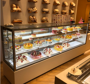 Nouveau présentoir de gâteau de réfrigérateur de congélateur de conception pour la commodité et l'esthétique augmentées de magasin de boulangerie - Product Image 5