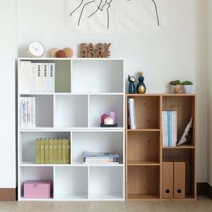 Librería de madera multifuncional para oficina en casa-Estante de almacenamiento, estante de exhibición, organizador, directo del fabricante - Product Image 2