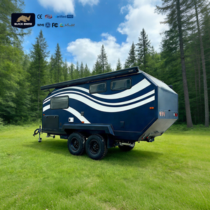 Caravan Pop-Up Moderna Personalizzata a Prezzo di Fabbrica, Lussuosa con Sospensioni Indipendenti e Design Impermeabile <span class=keywords><strong>per</strong></span> <span class=keywords><strong>Campeggio</strong></span> e Viaggi all'Aperto - Product Image 1