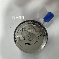 Mouvement de montre, mouvement NH39A, 3 aiguilles, mouvement squelette, NH39, mouvement d'origine neuf