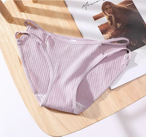 Braguitas de algodón con entrepierna de hilo para mujer, tallas grandes, cintura media-baja, estilo japonés, tipo leggings triangulares para señoritas. - Product Image 2