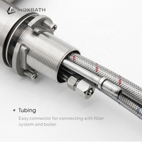 Robinet d'eau bouillante minimaliste robinet d'évier chauffant robinet d'eau chaude instantanée robinet de cuisine