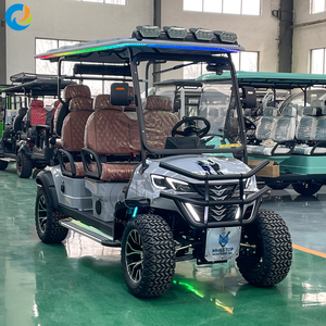 Robetaa New Energy, Carro de Golf Eléctrico Todoterreno de 6 Plazas con Batería de Litio, Homologado para Calle - Product Image 2