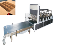 Machine d'assemblage automatique de cloisons électriques avec contrôle PLC pour l'emballage des boissons et des aliments, facile à utiliser