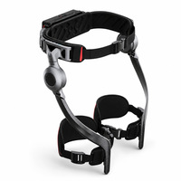 Exosquelette de marche à maillons de chaîne dissimulé et portable, robot d'assistance à la hanche pliable de 1,8 kg avec prédiction de la marche par IA