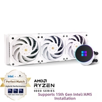 Refroidisseur d'eau pour CPU Frozen Magic 360 SCENIC V2, 360 mm, AIO, roulement fluide, cuivre, aluminium, ventilateur ARGB PWM, compatible Intel