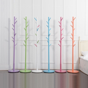 Giá treo quần áo bằng gỗ tre có 8 móc và kệ để mũ, khăn quàng cổ, túi xách - Product Image 5