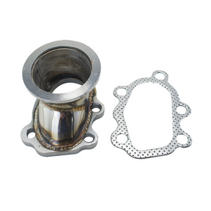 Base de Brida para Turbocompresor Poyracing de 2.5 Pulgadas con Junta para T25 T28, Ajuste Universal - Product Image 2