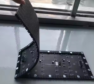 Высокая яркость туннельный экран под заказ мягкий СВЕТОДИОД SMD P1.53 Модуль светодиодный экран Гибкая видео панель для рекламы - Product Image 3