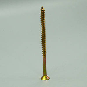 Tornillos Autorroscantes con Recubrimiento de Zinc Amarillo Personalizables para Herrajes de Puertas y Ventanas, Construcción de Edificios - Product Image 2