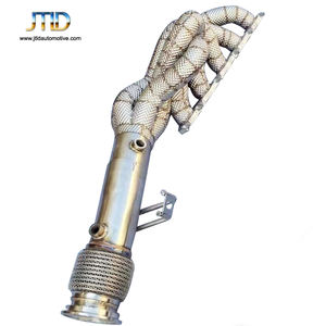 Collecteur d'échappement à Long Tube de course pour <span class=keywords><strong>Lamborghini</strong></span> gallaldo LP550 LP560 LP570 <span class=keywords><strong>Huracan</strong></span> LP580 LP610 <span class=keywords><strong>AUDI</strong></span> <span class=keywords><strong>R8</strong></span> V10 5.2 - Product Image 5