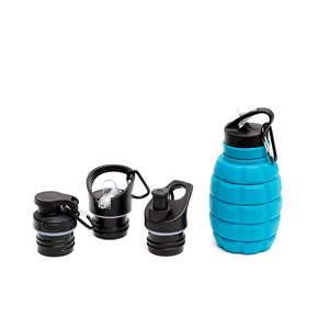 580ml Silicone Collapsible Leak Proof <b>Sports</b> <b>Water</b> <b>Bottles</b> BPA Free Portable <b>Water</b> <b>Bottle</b> - Product Image 3