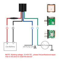 Rastreador GPS para Coche MiCODUS MV720, Localizador Oculto para Vehículos y Motocicletas con Relé GPS, Corte de Combustible en Tiempo Real y Mapa de Google