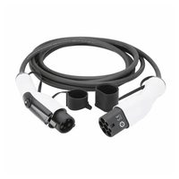 Câble de charge pour véhicule électrique portable 16A IEC62196 T2-T2 Type 2 AC EV