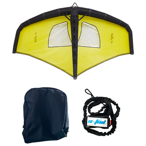 Kit de surf en feuille pour débutant 7m jaune <span class=keywords><strong>planche</strong></span> à voile 140L & 110L <span class=keywords><strong>planche</strong></span> à voile gonflable cerfs-volants poignée souple eaux océaniques lacs et rivières - Product Image 2