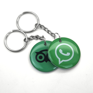 Biểu tượng tùy chỉnh <span class=keywords><strong>NFC</strong></span> <span class=keywords><strong>Tag</strong></span> Sticker 13.56MHz <span class=keywords><strong>NFC</strong></span> Keychain RFID epoxy thẻ kinh doanh - Product Image 4