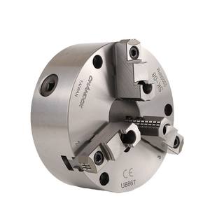 Mandrin manuel à trois mâchoires robuste Qiandao SK-8 de Taïwan pour tours à métaux, en acier durable, gamme complète de modèles disponibles - Product Image 5