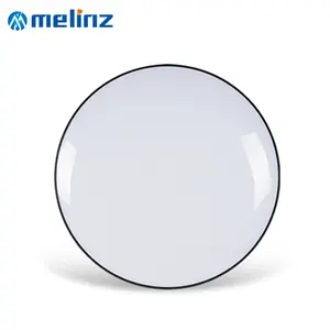 梅林兹三防圆形超薄易安装暖灯室内生活18W 25W 36W 72w发光二极管吸顶灯