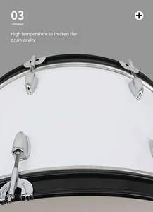 Young Pioneers 22/24/26 pouces <span class=keywords><strong>Band</strong></span> <span class=keywords><strong>Marching</strong></span> Drum Big Snare Drum avec sangle pour jeunes musiciens - Product Image 5
