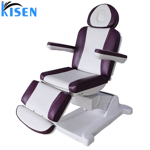 Fauteuil de spa électrique de luxe Kisen pour soins du visage, table de traitement pour clinique esthétique, chaise de massage pour soins des pieds pour salon de beauté - Product Image 1