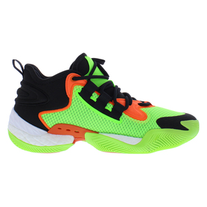 Chaussures de basket-ball unisexes Adidas BYW Select, couleur vert solaire/orange impact/noir |   100% authentique - Product Image 3