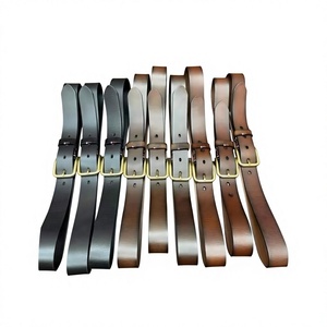 Ceinture Homme Vintage Formelle en Cuir de Vachette Véritable avec Boucle Ardillon en Acier, Motif Serpent 3D Carré, Écologique, Imperméable, Légère et Robuste - Product Image 2