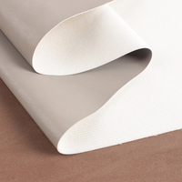 0.8mm mat polonais mat Nubuck PU cuir synthétique produit tissu chaussures sacs à main vêtements-pour Textiles de maison Golf fait PVC