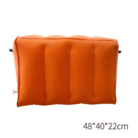 Aufblasbare Dreieck Kissen Rampe Körper Komfortable Flock ing Pvc Stuhl Soft Chair Bett Taille Unterstützung Pose