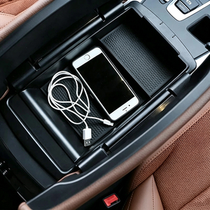 Caja de Almacenamiento para Apoyabrazos Central de Coche, para F15 2014 2015 2016 2017 2018, Accesorios de Decoración para Automóviles - Product Image 1