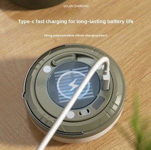 <span class=keywords><strong>Lampe</strong></span> de camping solaire à LED - Longue autonomie pour usage extérieur, éclairage multifonctionnel pour tente et rangement portable - Product Image 4