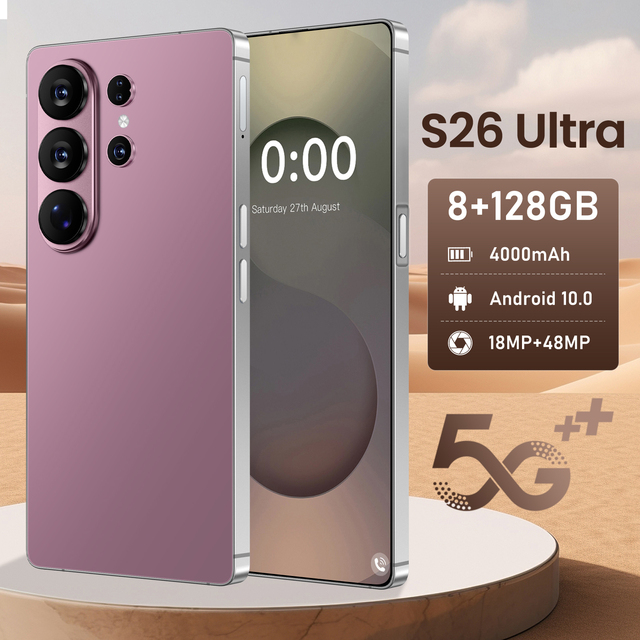 2026 Unlock Clone 5G Android Telephone Cell Smartphone S 26 Galaxs S26 Ultra Nuevo Smart Mobile Phone for Samsunges S26 Ultra