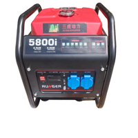 Wechsel richter Benzin generator Heimgebrauch Tragbare Mini-Benzin-Energie 4KW 5kva Günstiger Preis Gute Qualität