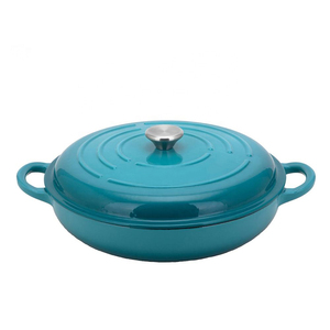 Chất lượng cao nhiều màu men gang <span class=keywords><strong>Cookware</strong></span> Set bán buôn thịt hầm & nấu ăn chậu - Product Image 3