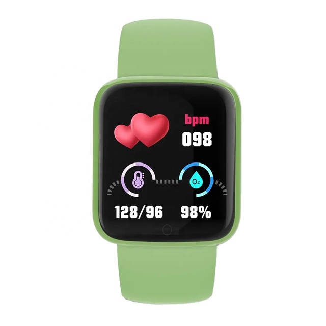 Popular Fashion High Quality Y68 D20 Smart Watch Men Women Blood Pressure Fitness Trackers Bracelet Smart Clock Waterproof D20