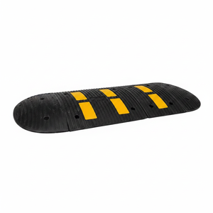ECO 4-Band Speed Bump 9.5 Meter Set of Road <b>Safety</b> Humps Recycled Rubber Material for <b>Roadway</b> Application - Product Image 2