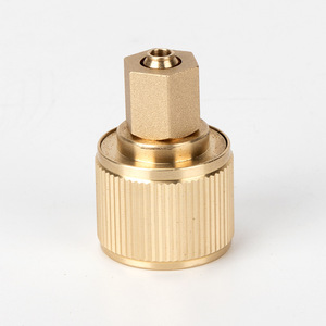 Raccord pivotant en alliage de cuivre plaqué pour robinet mélangeur, adaptateur de raccord de <span class=keywords><strong>tuyau</strong></span> d'<span class=keywords><strong>arrosage</strong></span> - Product Image 2