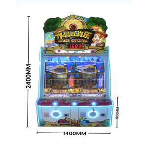 Máquina de Juego Arcade de Disparos para 2 Jugadores, Operada con Monedas, con Premios, Metálica, con 1 Año de Garantía, en Venta - Product Image 2