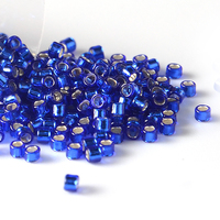 Perles de rocailles japonaises Toho 11/0 argentées, 100 grammes, perles de broderie pour bracelet, perles de rocailles en verre RR 2 mm